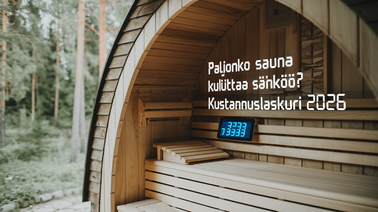 Paljonko Sauna Kuluttaa Sähköä? Kustannuslaskuri 2026